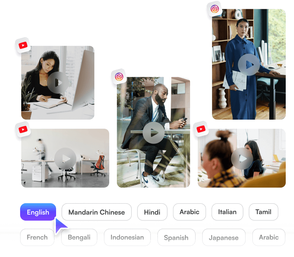 Translate.Video integrations hero image